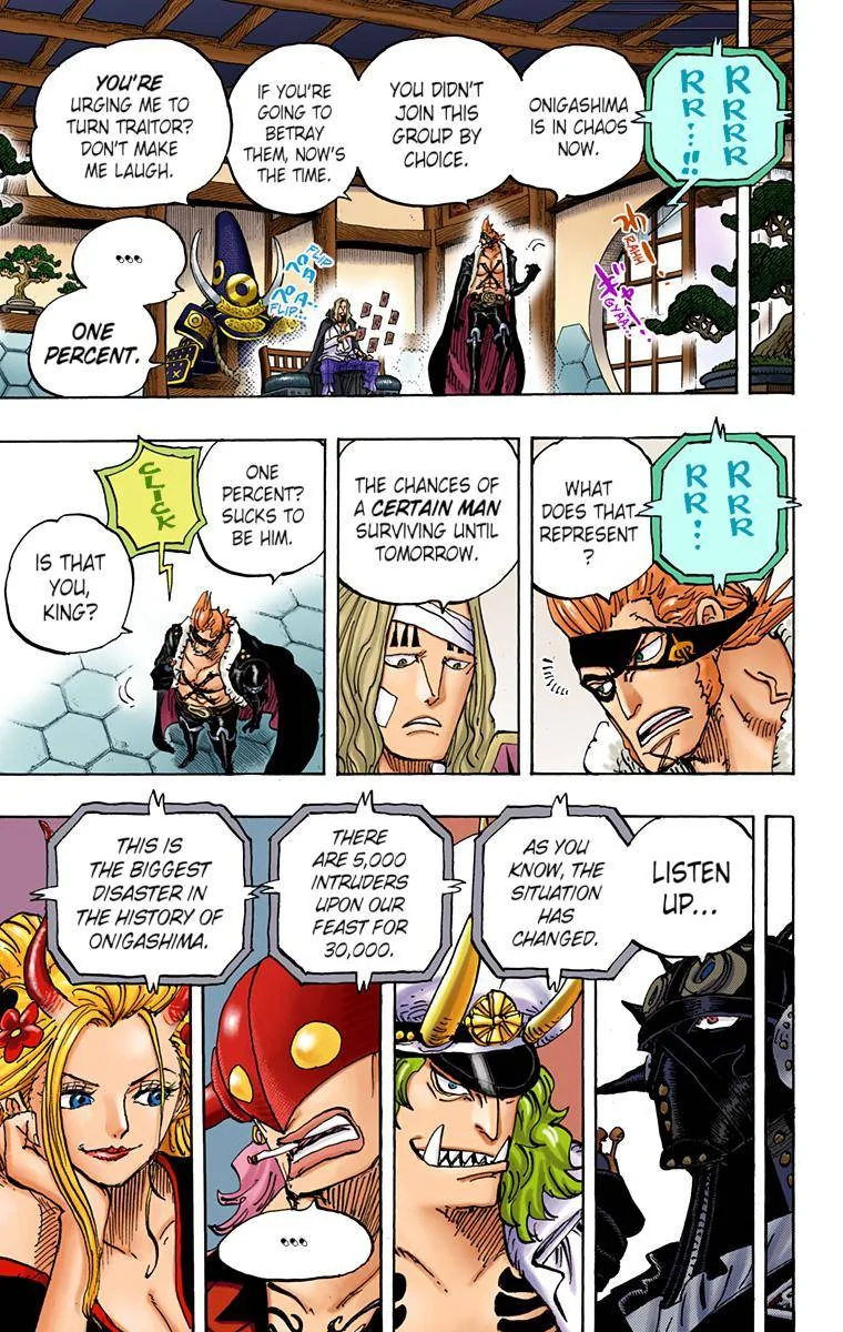 One Piece - Colored Chapter 990 page 7