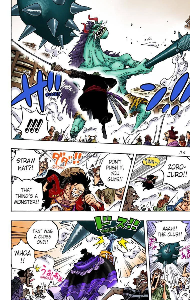 One Piece - Colored Chapter 990 page 12