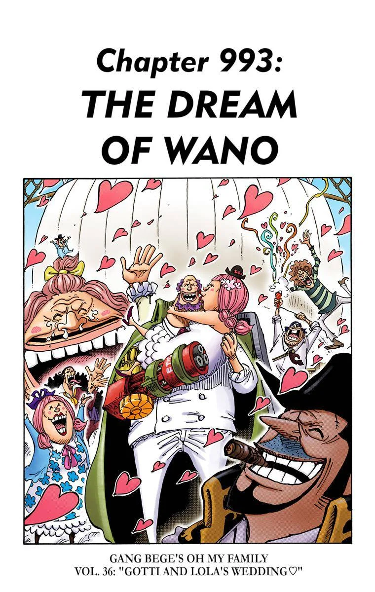One Piece - Colored Chapter 993 page 1