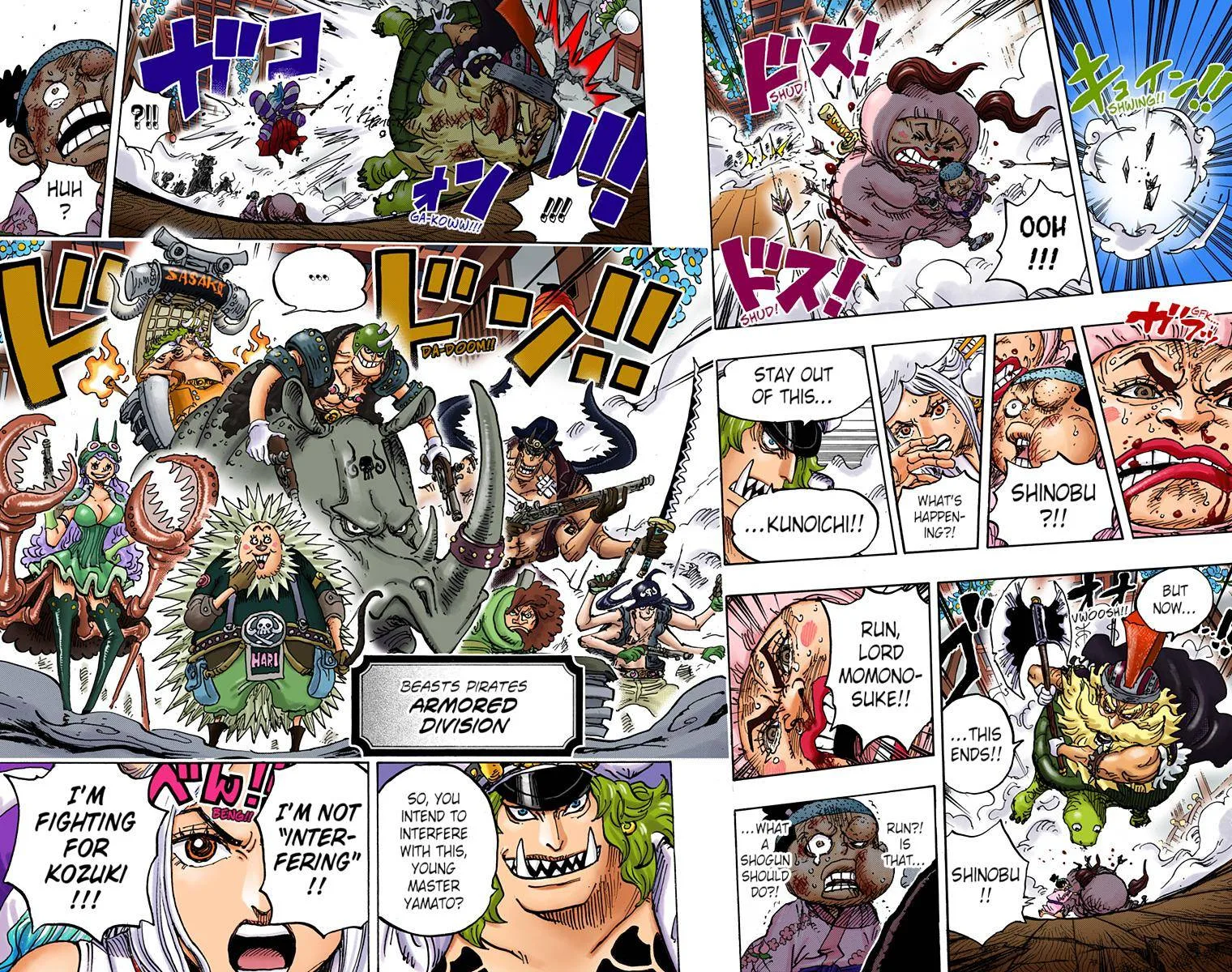 One Piece - Colored Chapter 993 page 12