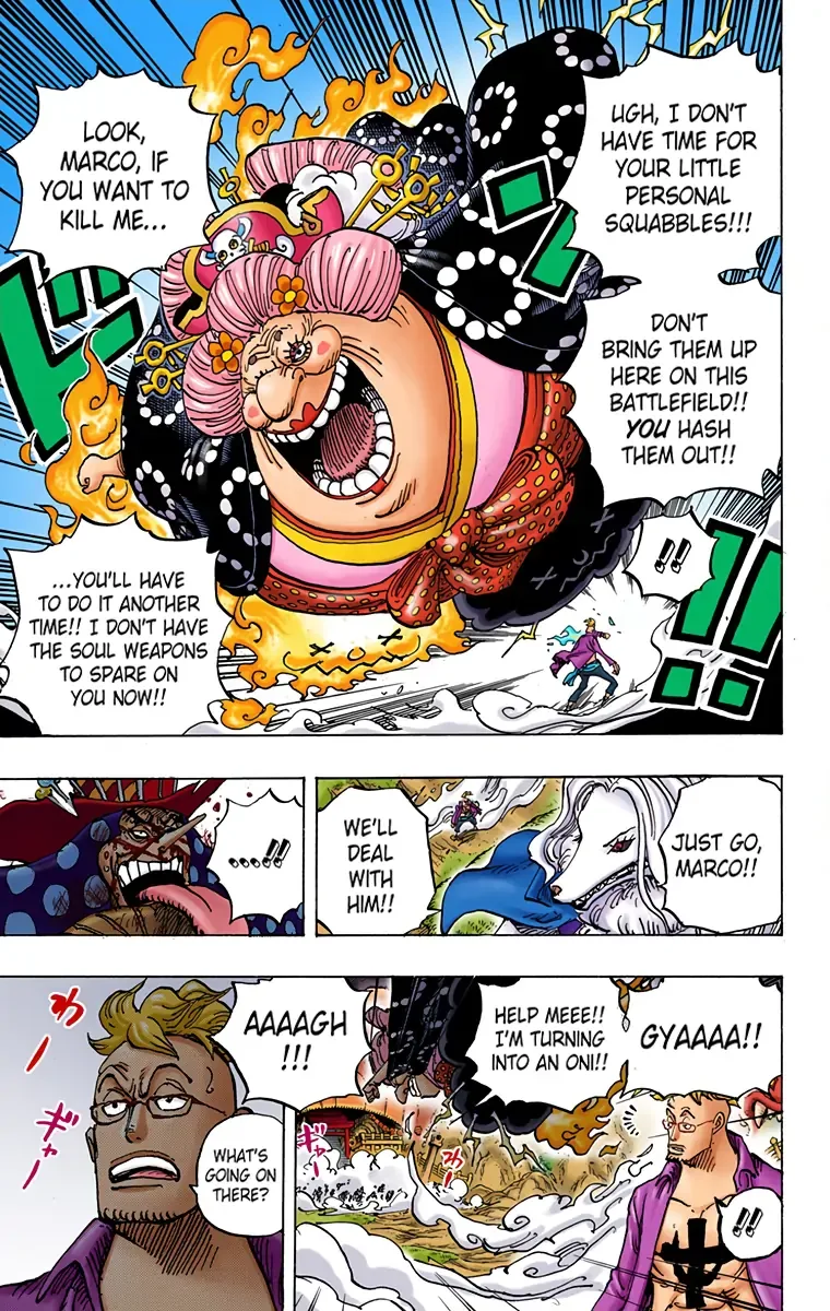 One Piece - Colored Chapter 995 page 14