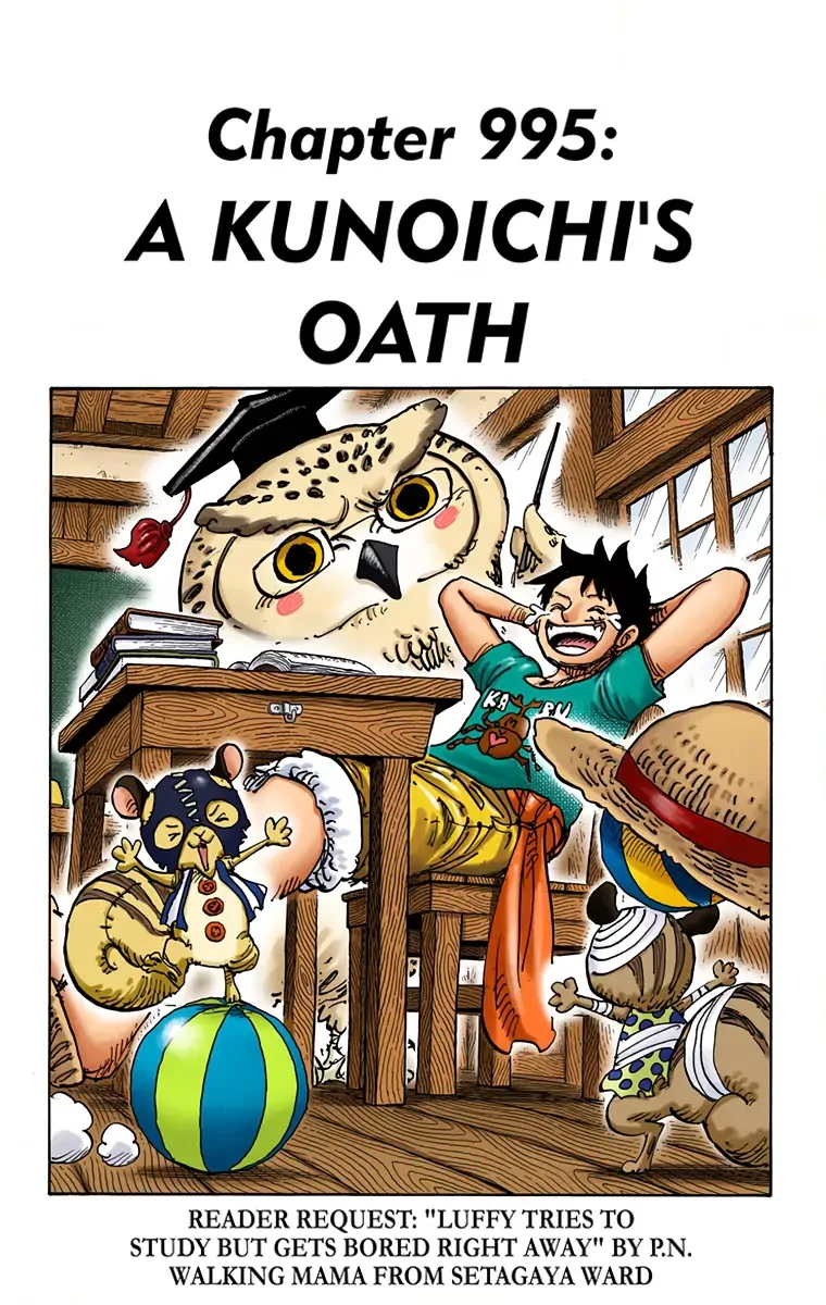 One Piece - Colored Chapter 995 page 9