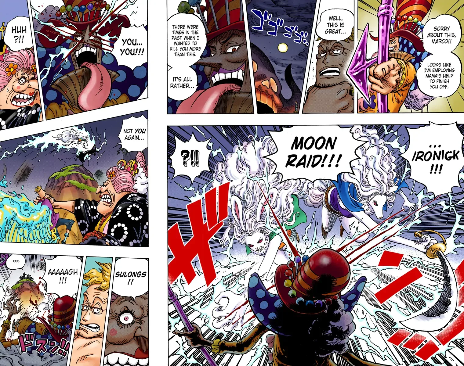One Piece - Colored Chapter 995 page 12