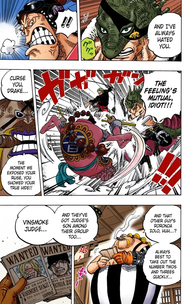 One Piece - Colored Chapter 995 page 18