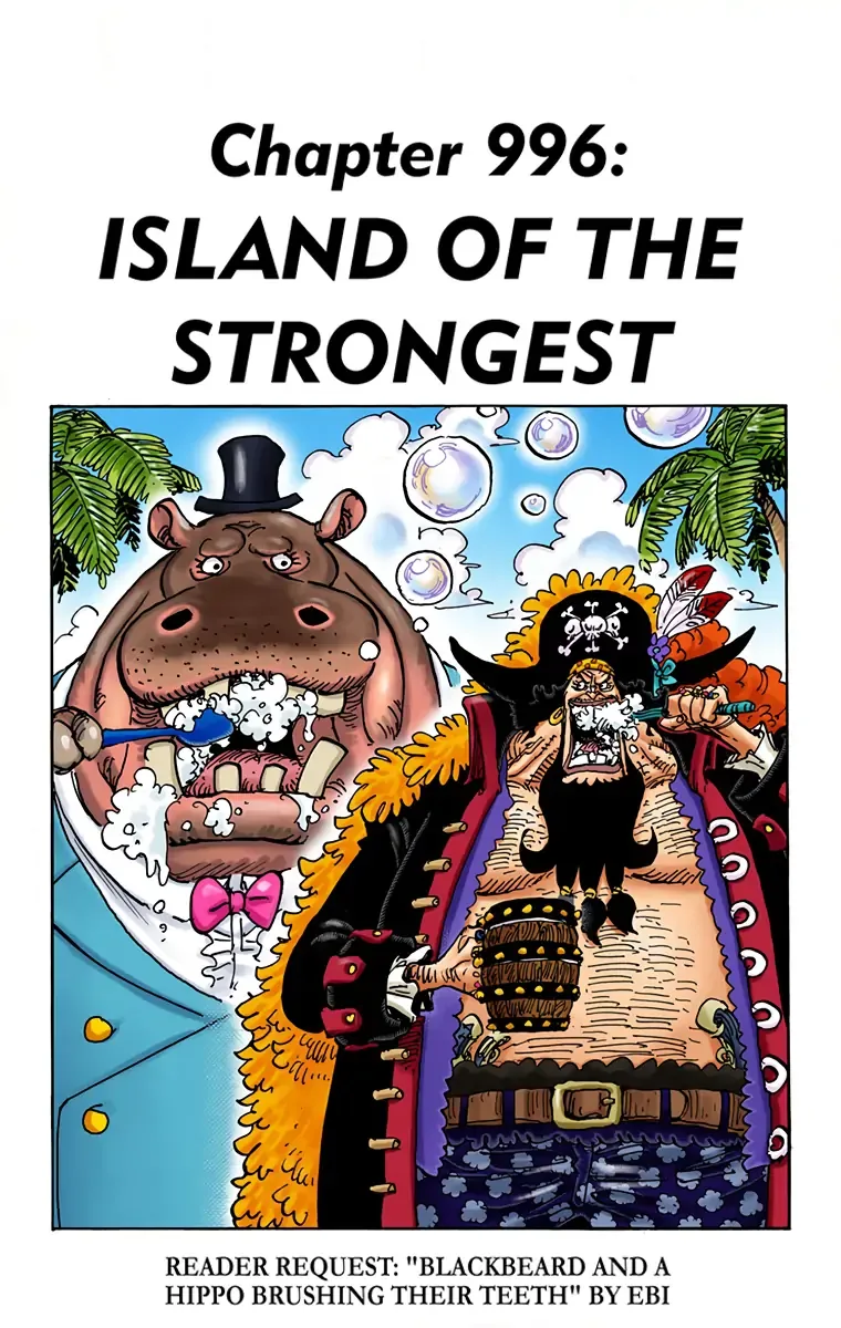One Piece - Colored Chapter 996 page 1