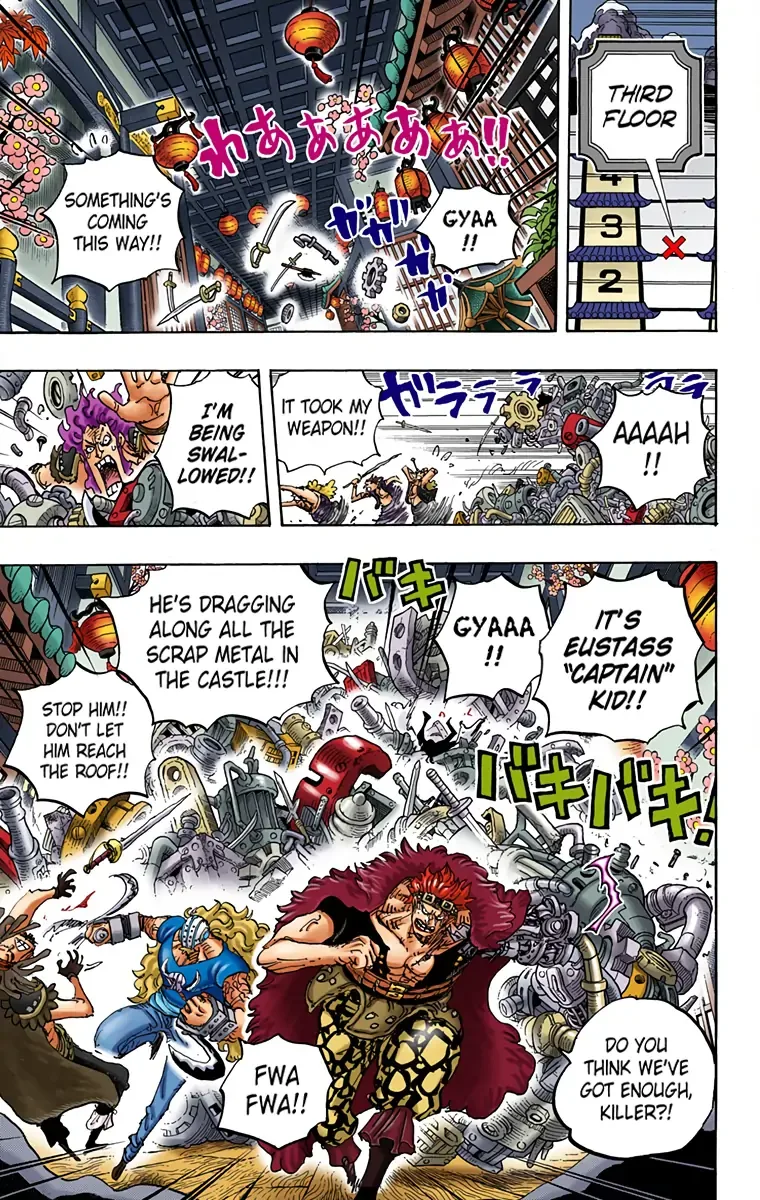 One Piece - Colored Chapter 996 page 13