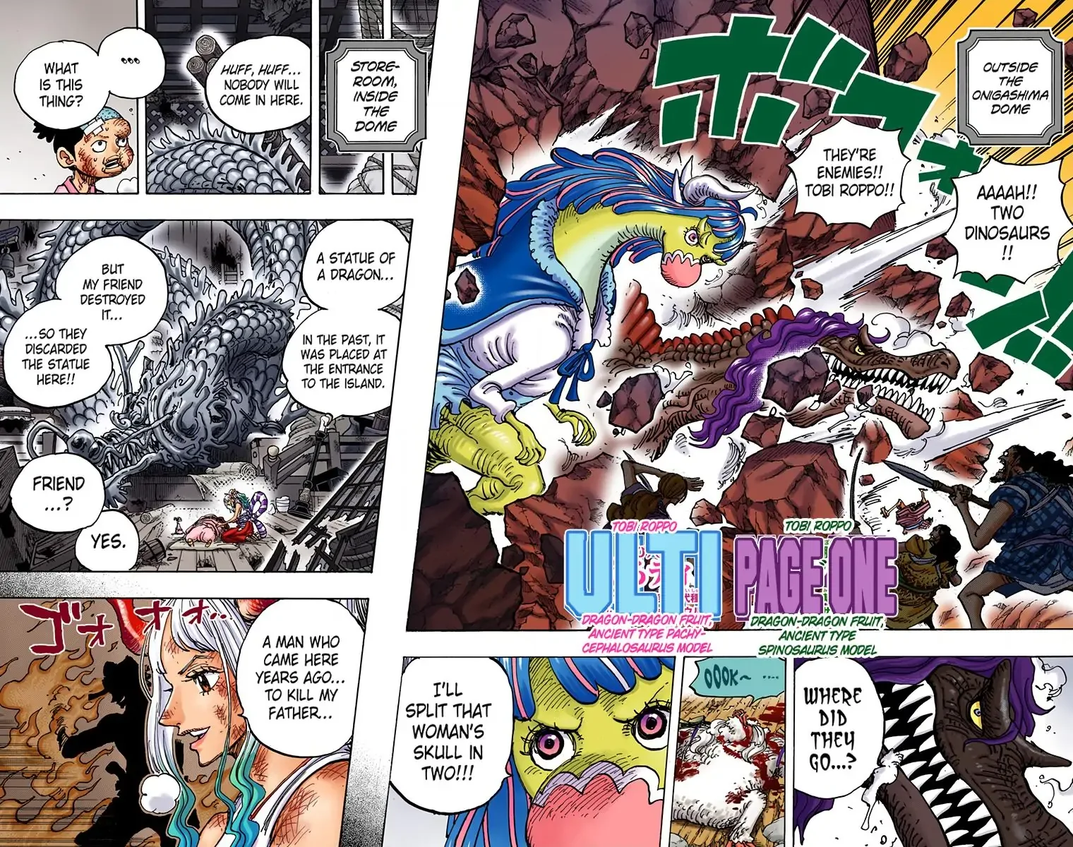 One Piece - Colored Chapter 998 page 11