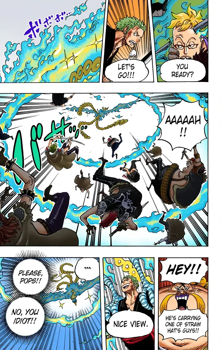 One Piece - Colored Chapter 999 page 9
