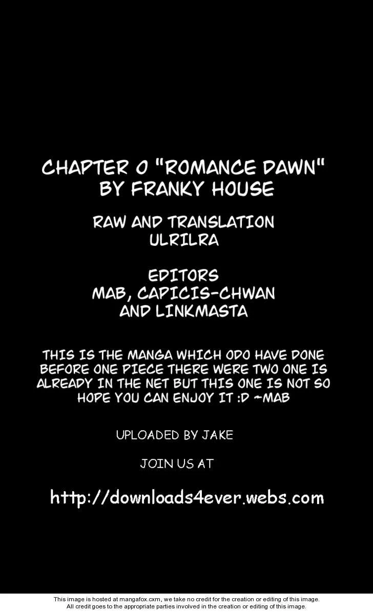 One Piece Chapter 1.1 page 1