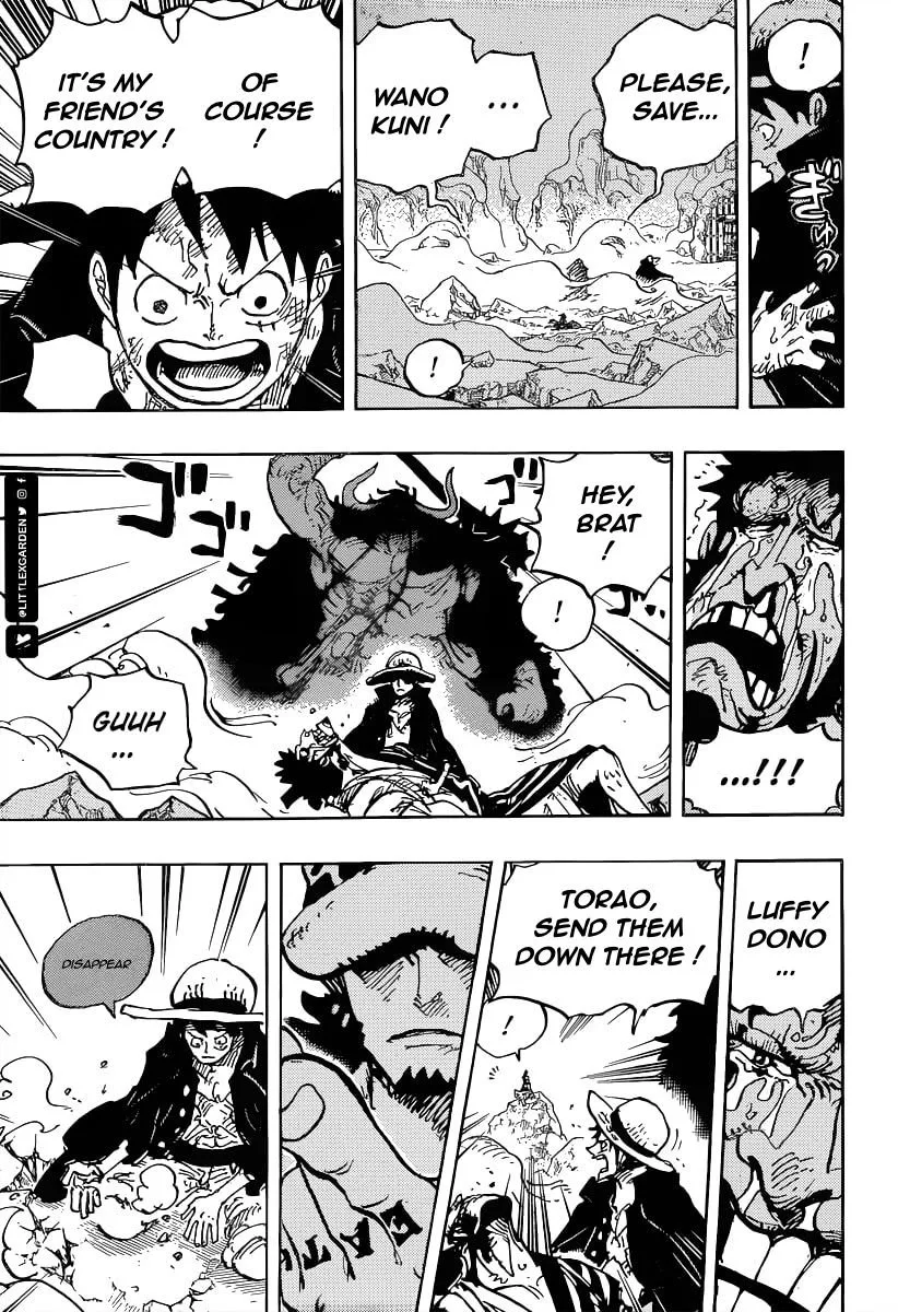 One Piece Chapter 1000 page 12