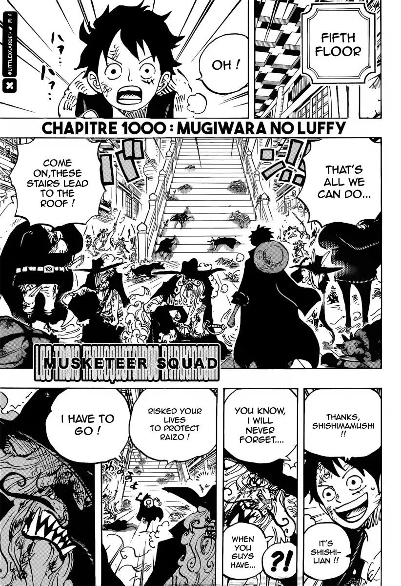 One Piece Chapter 1000 page 1