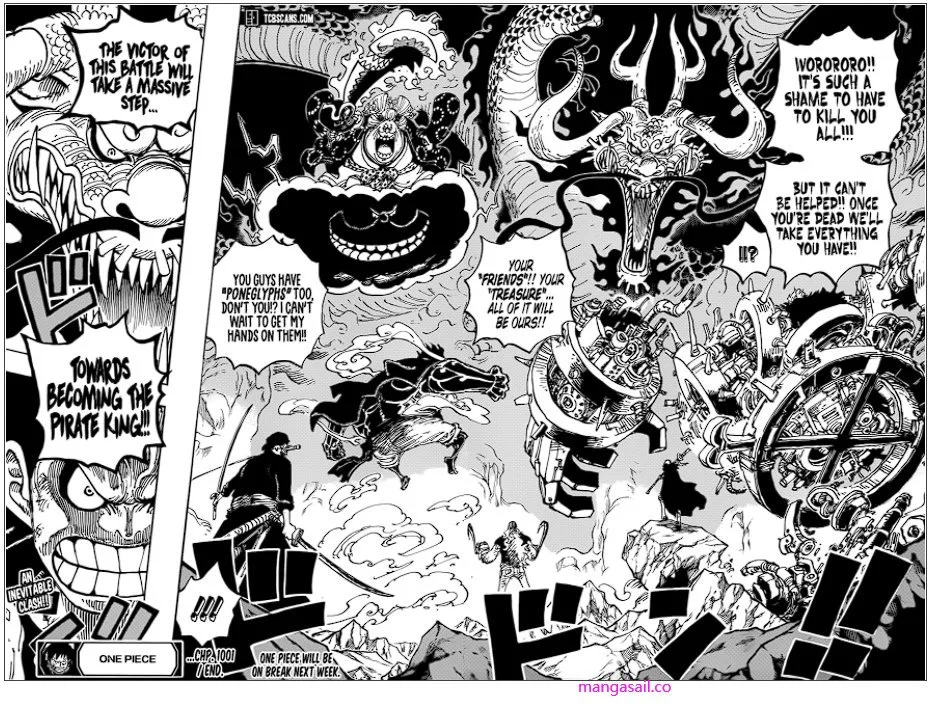 One Piece Chapter 1001 page 15