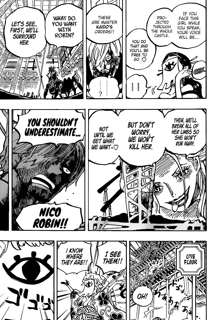 One Piece Chapter 1004 page 15
