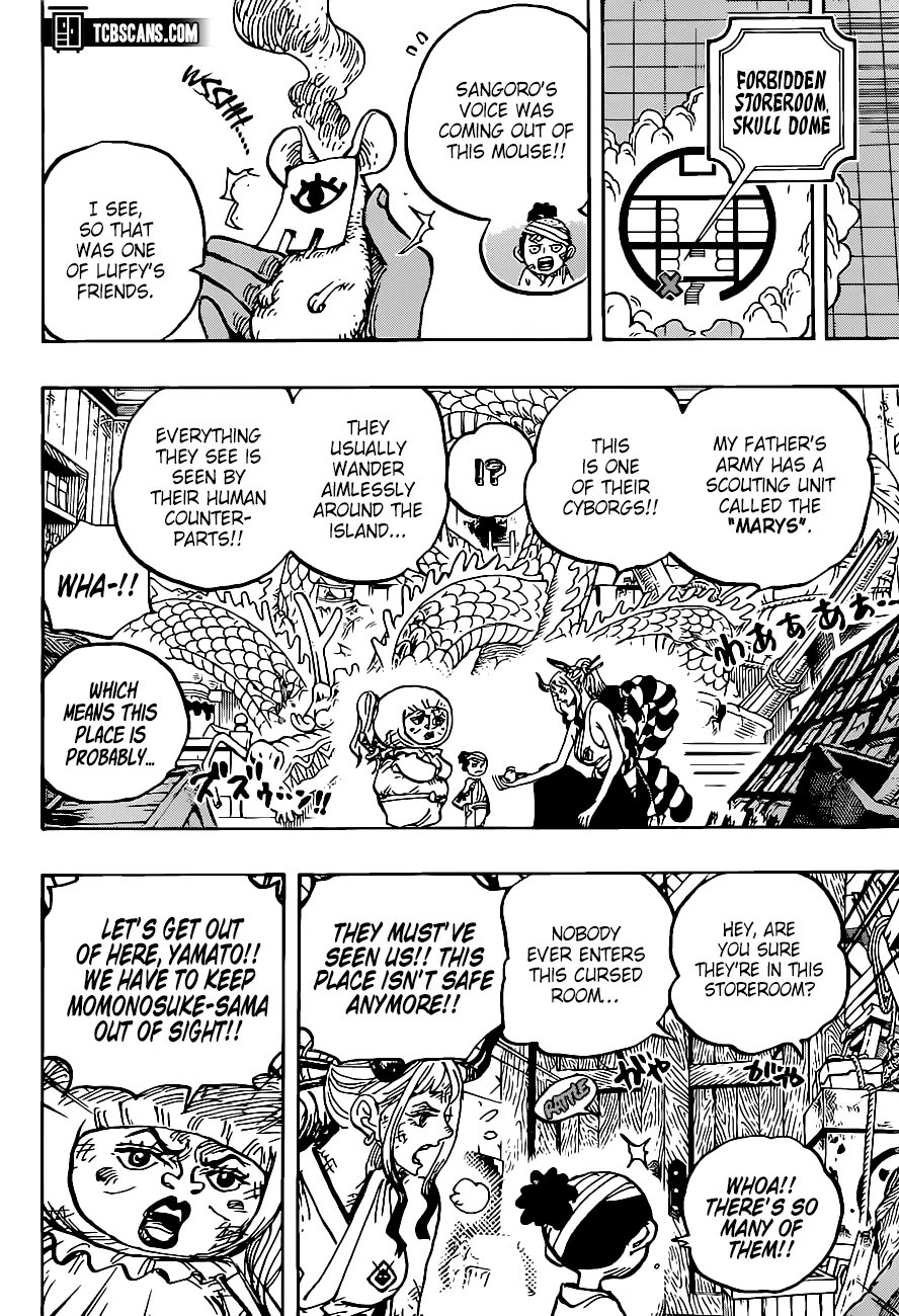 One Piece Chapter 1005 page 14