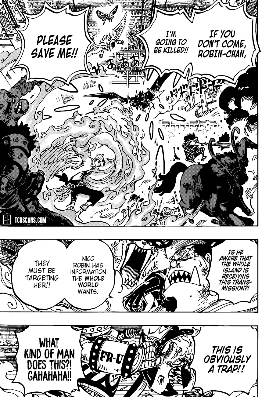 One Piece Chapter 1005 page 8