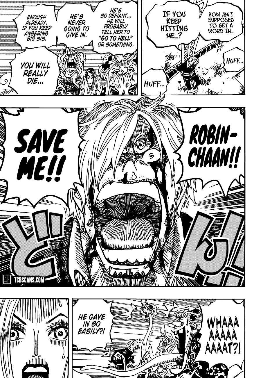 One Piece Chapter 1005 page 6