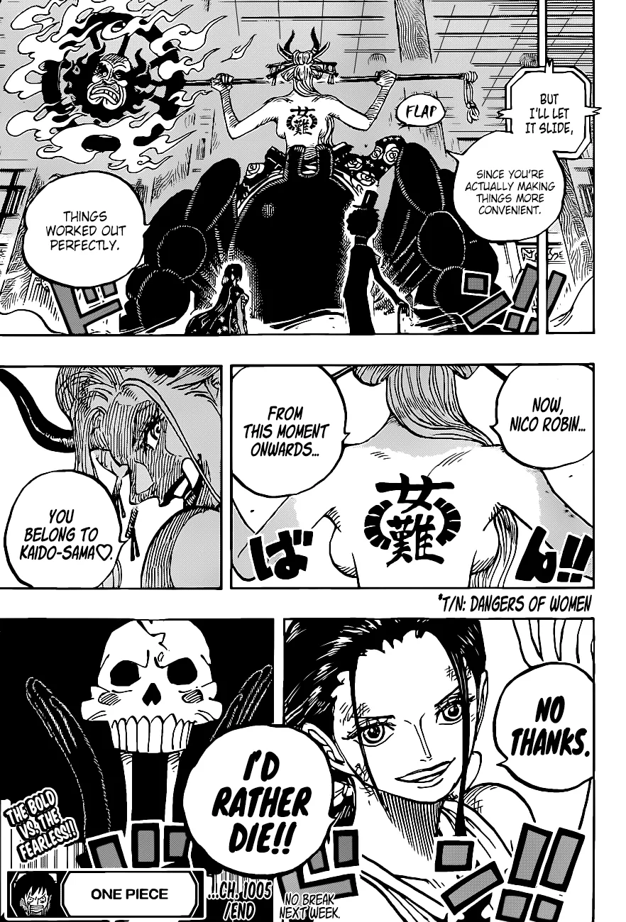 One Piece Chapter 1005 page 17