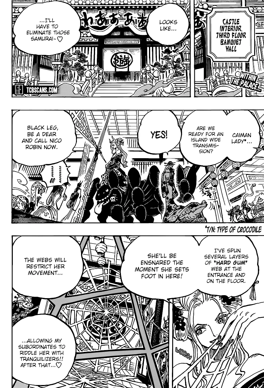One Piece Chapter 1005 page 3