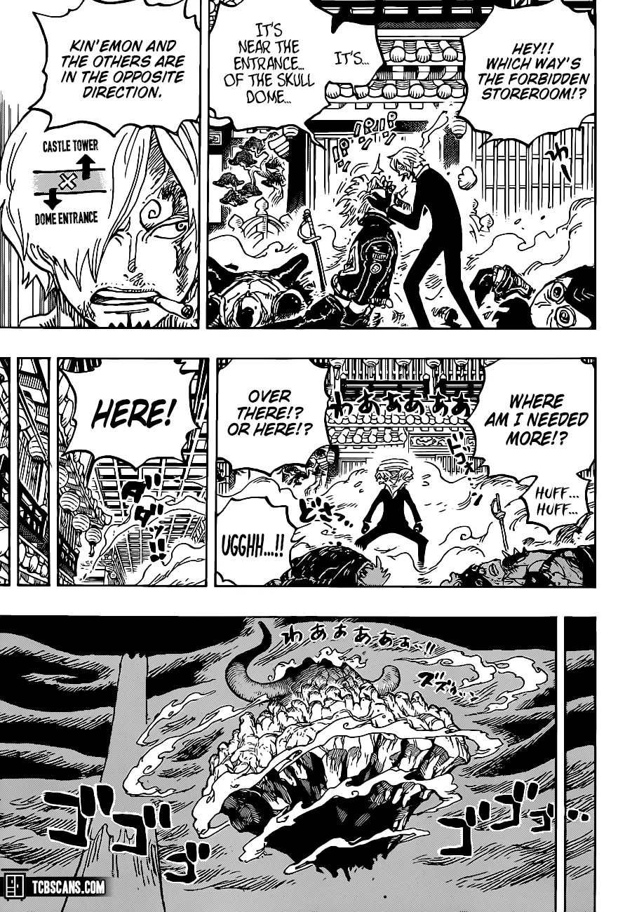 One Piece Chapter 1006 page 6