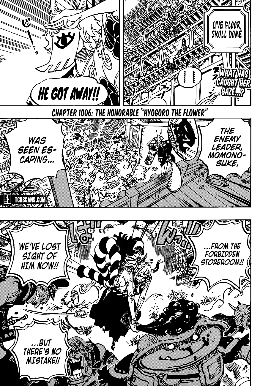One Piece Chapter 1006 page 4