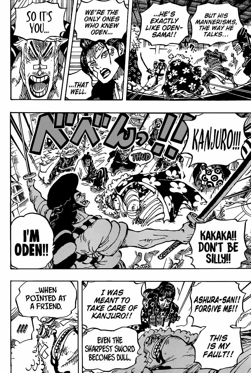 One Piece Chapter 1008 page 7