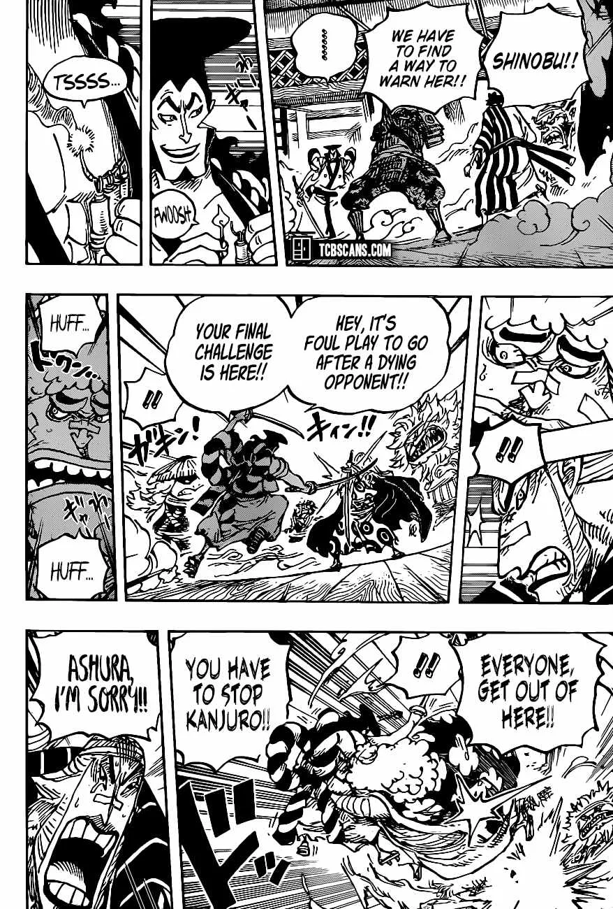 One Piece Chapter 1008 page 9