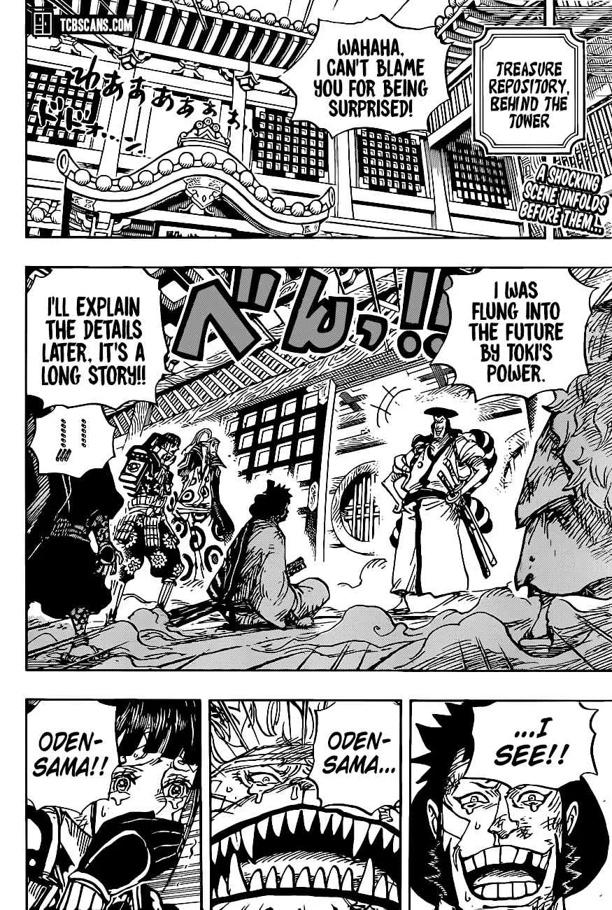 One Piece Chapter 1008 page 3