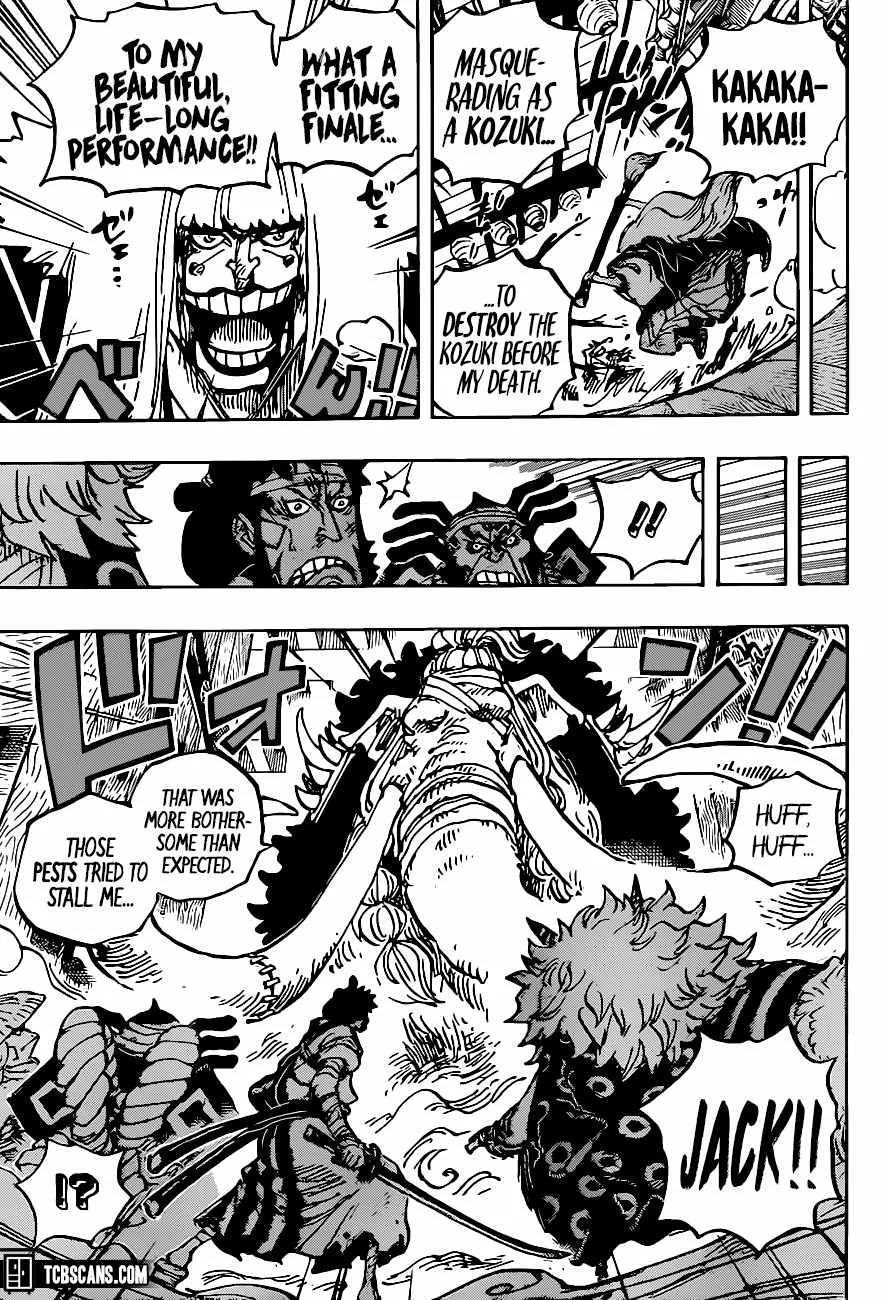 One Piece Chapter 1008 page 12