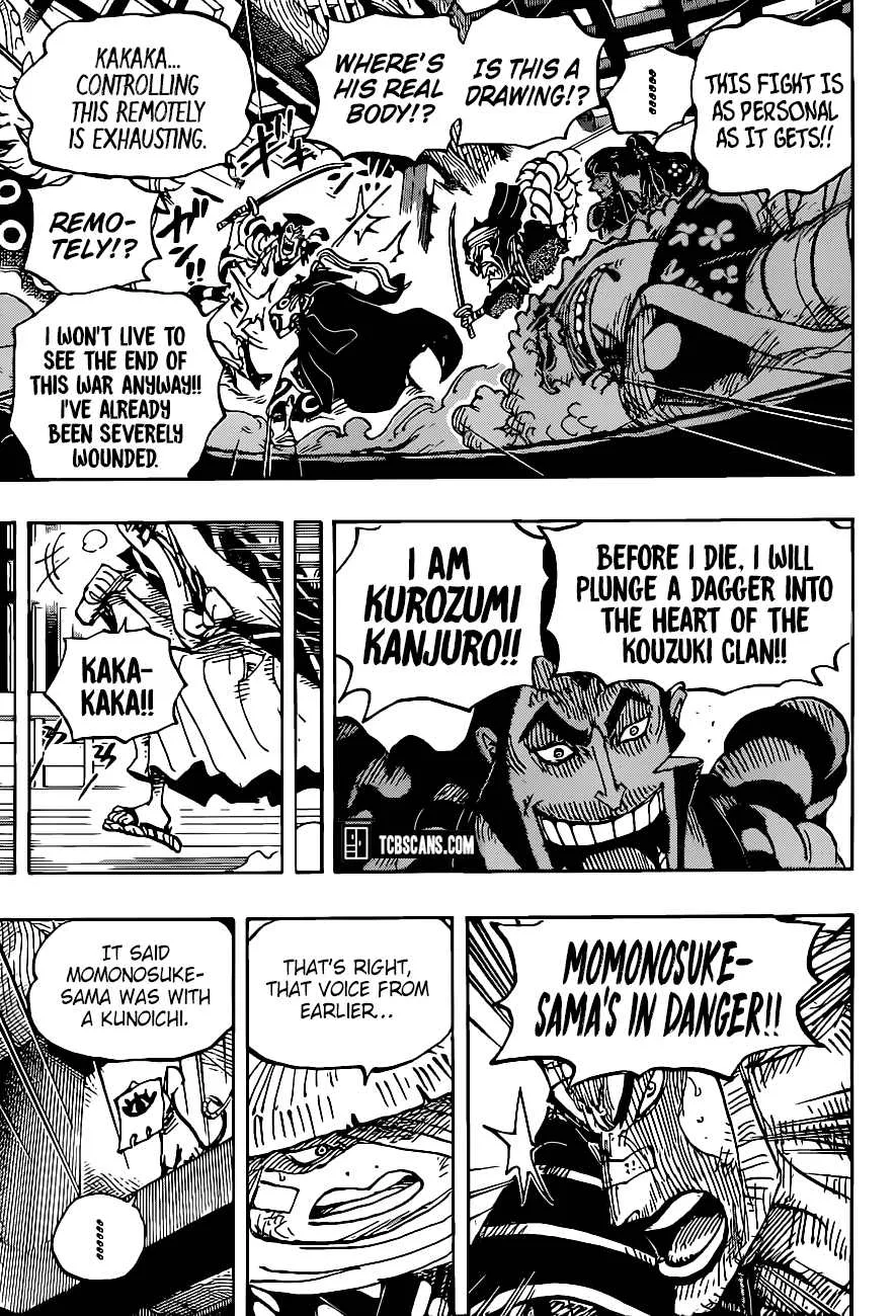 One Piece Chapter 1008 page 8