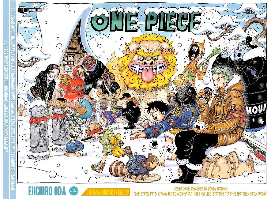 One Piece Chapter 1009 page 2
