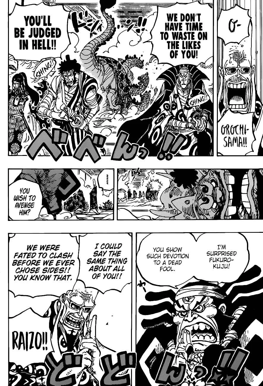 One Piece Chapter 1009 page 6