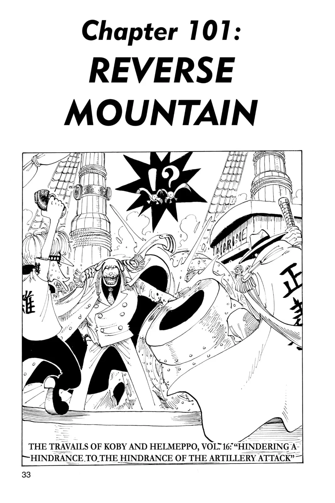 One Piece Chapter 101.1 page 1