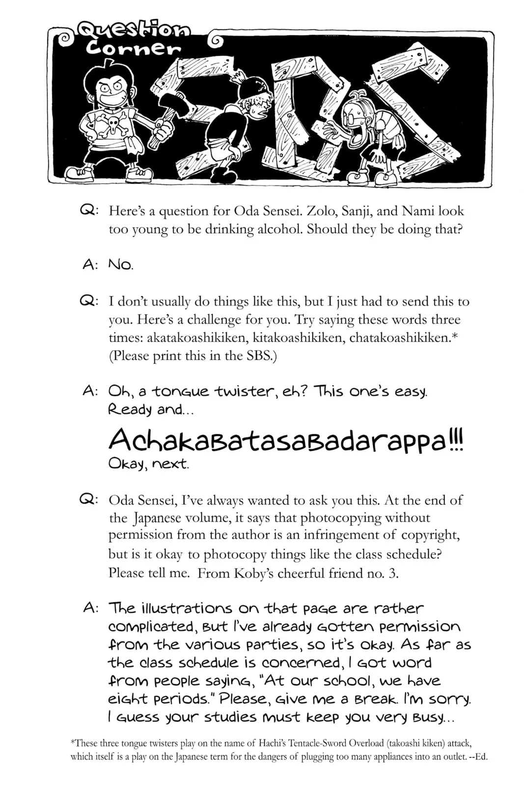 One Piece Chapter 101.1 page 19