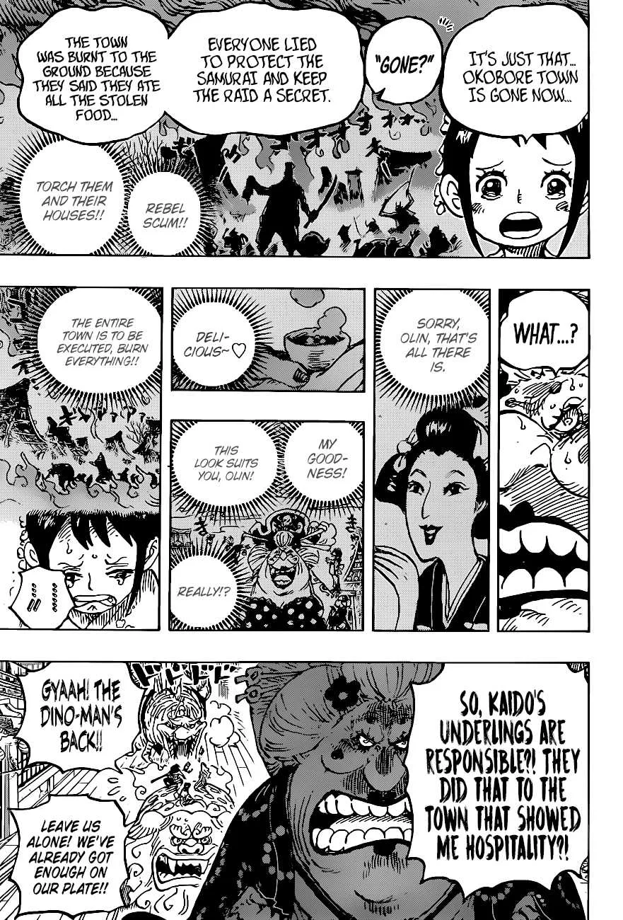 One Piece Chapter 1011 page 18