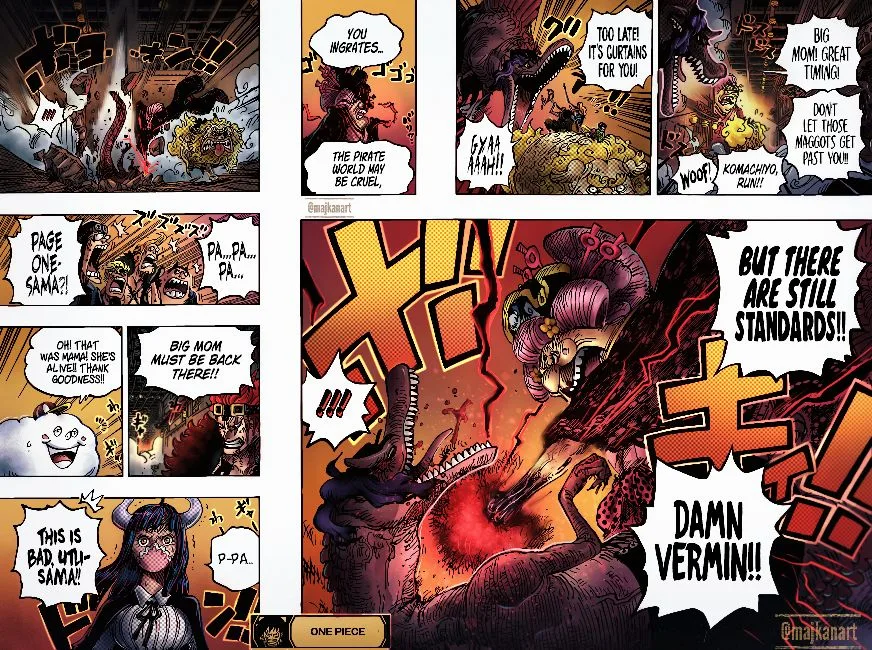 One Piece Chapter 1011 page 22