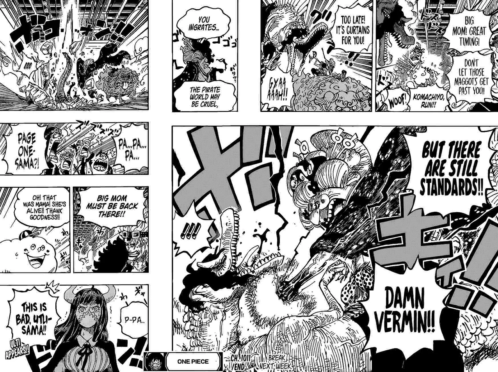 One Piece Chapter 1011 page 19