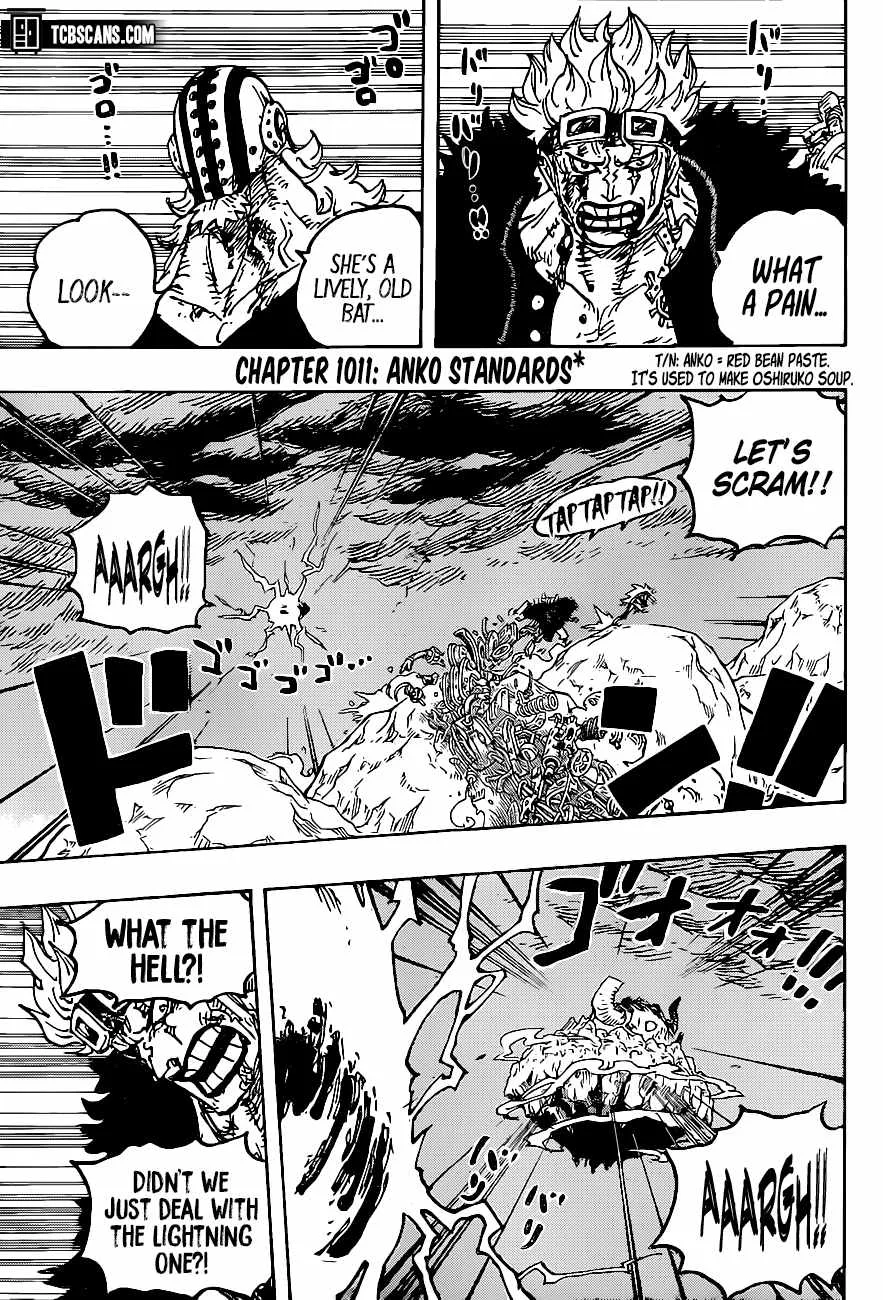 One Piece Chapter 1011 page 4