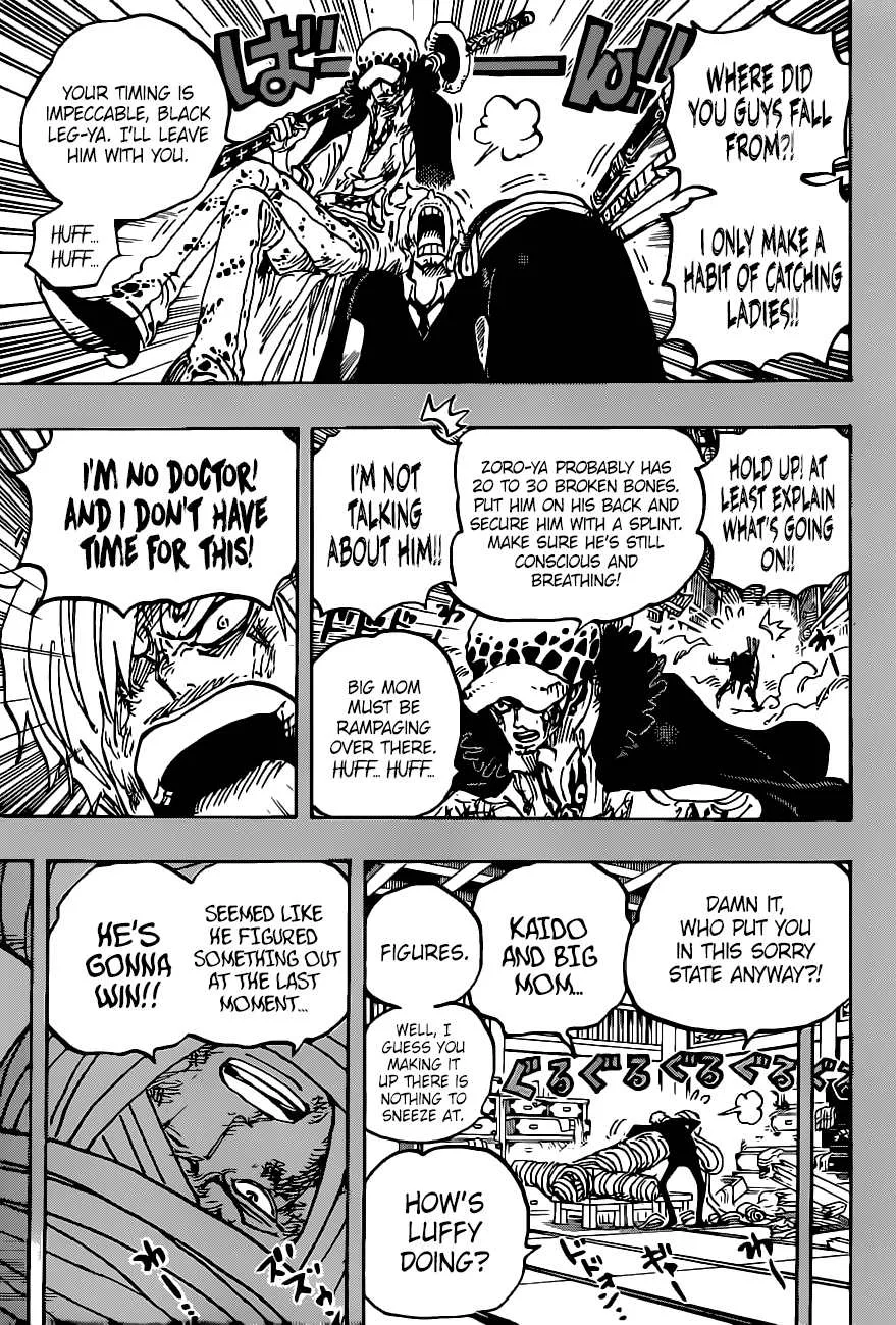 One Piece Chapter 1012 page 10