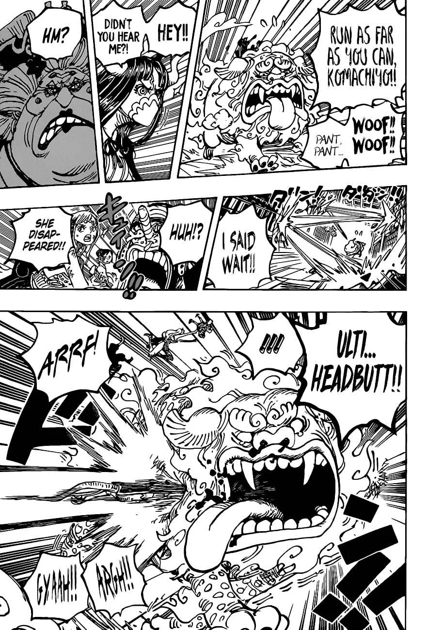One Piece Chapter 1012 page 14