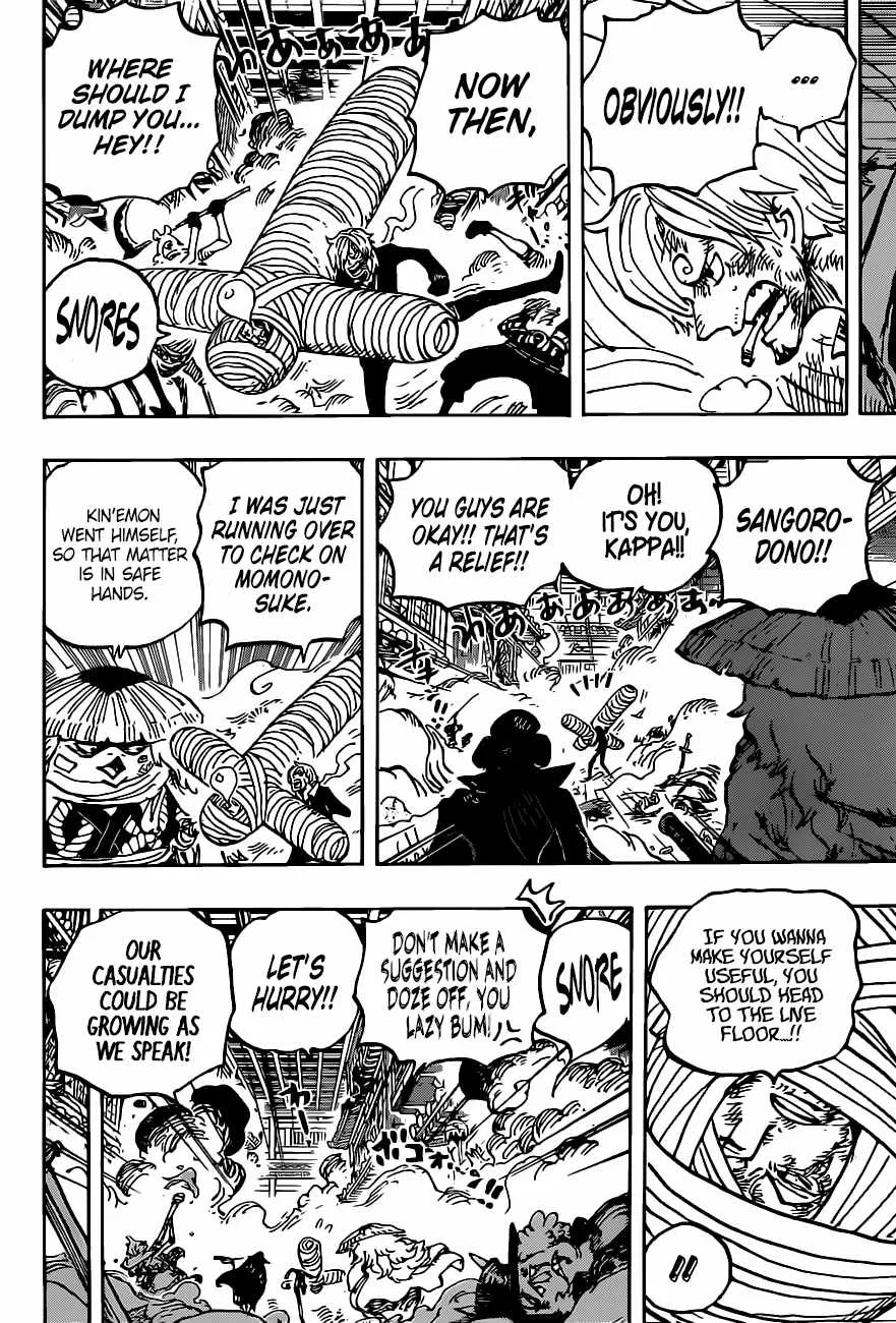 One Piece Chapter 1012 page 11