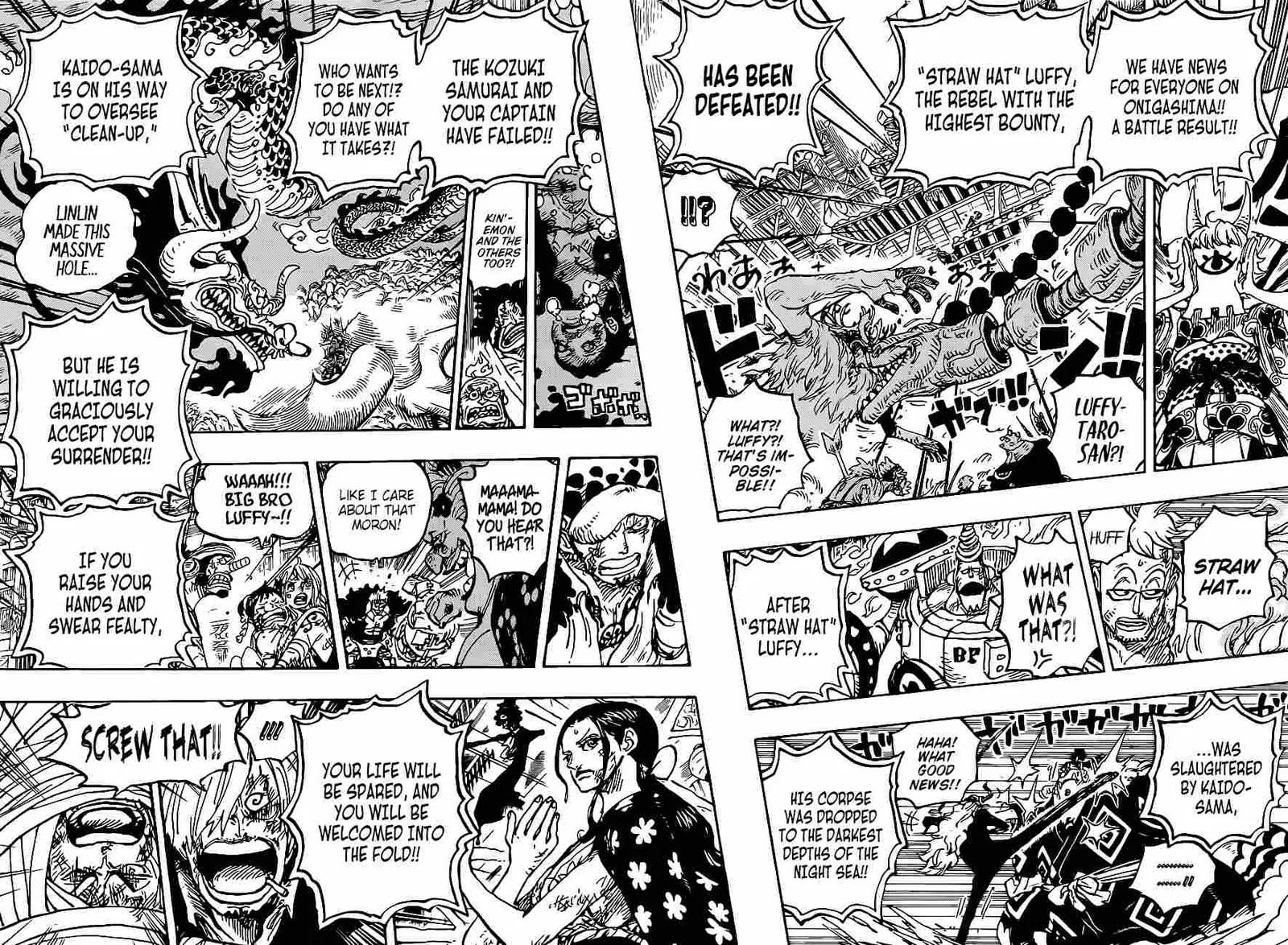 One Piece Chapter 1014 page 9