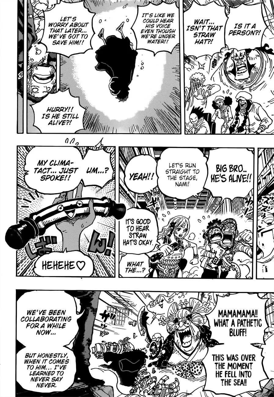 One Piece Chapter 1015 page 15
