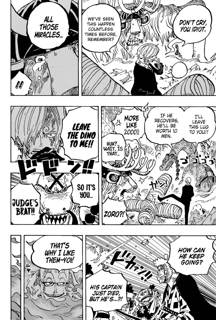 One Piece Chapter 1015 page 8
