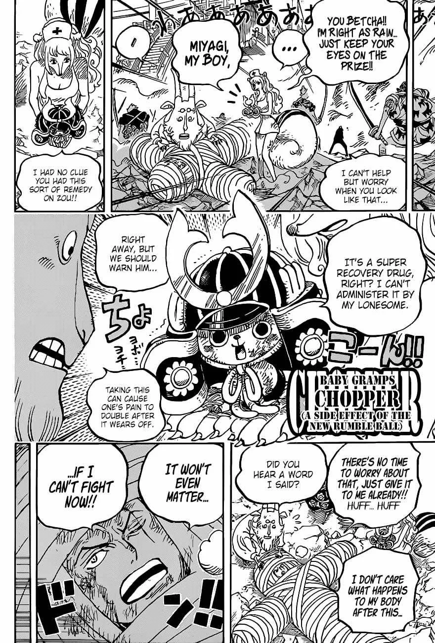 One Piece Chapter 1017 page 13