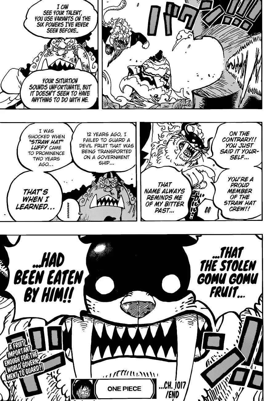 One Piece Chapter 1017 page 18