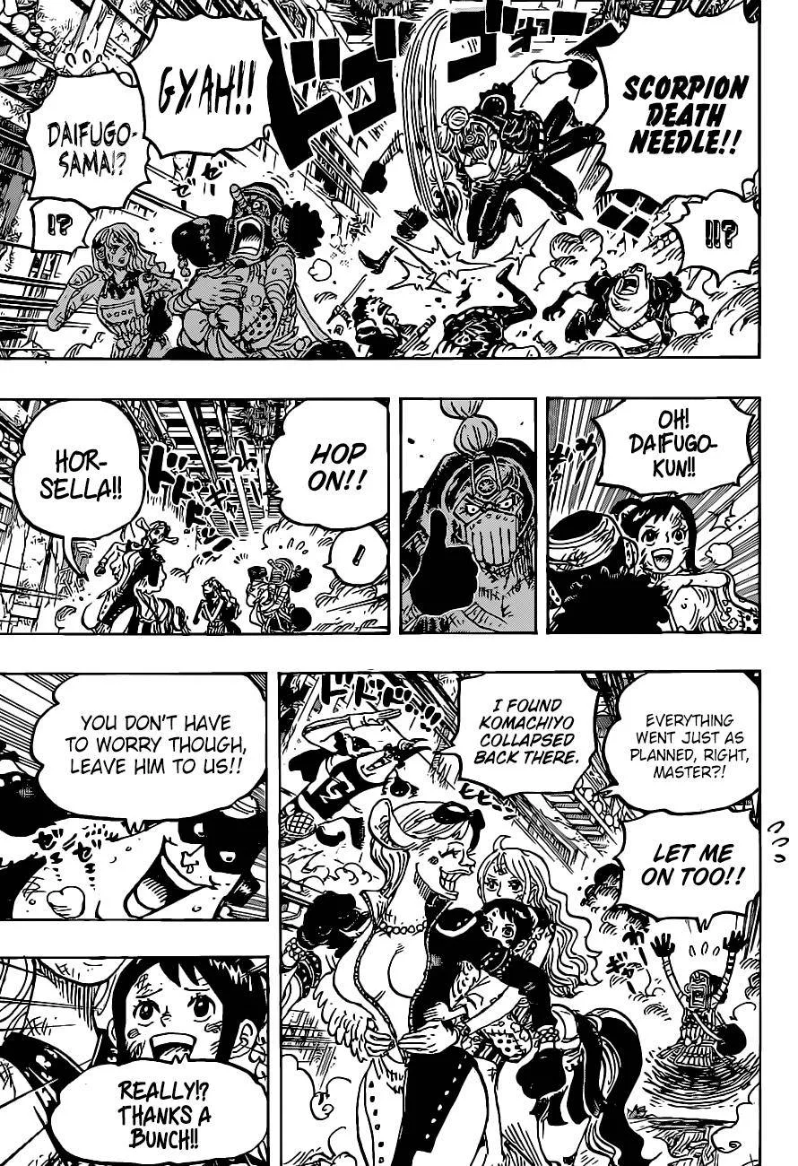 One Piece Chapter 1018 page 4