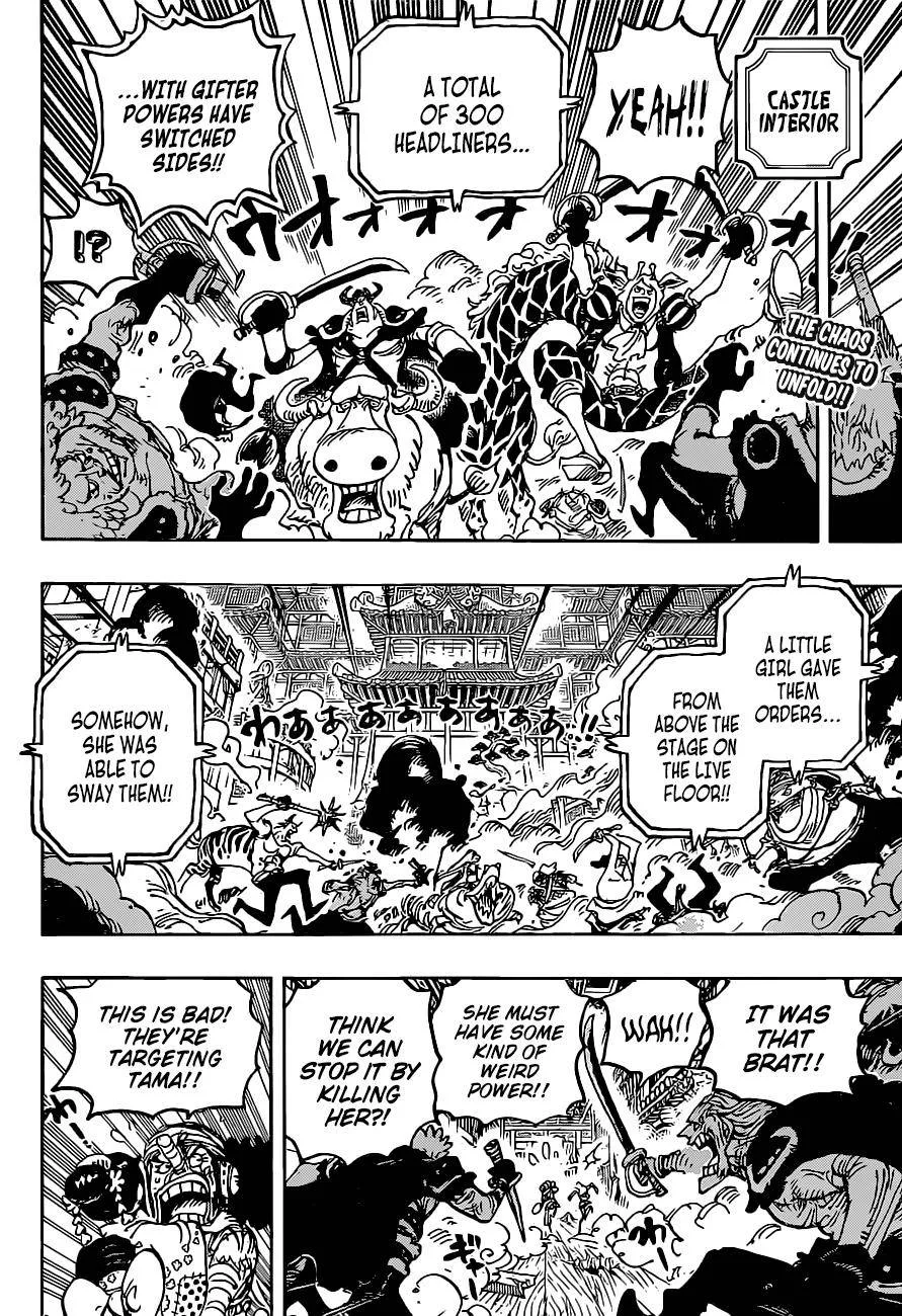 One Piece Chapter 1018 page 3