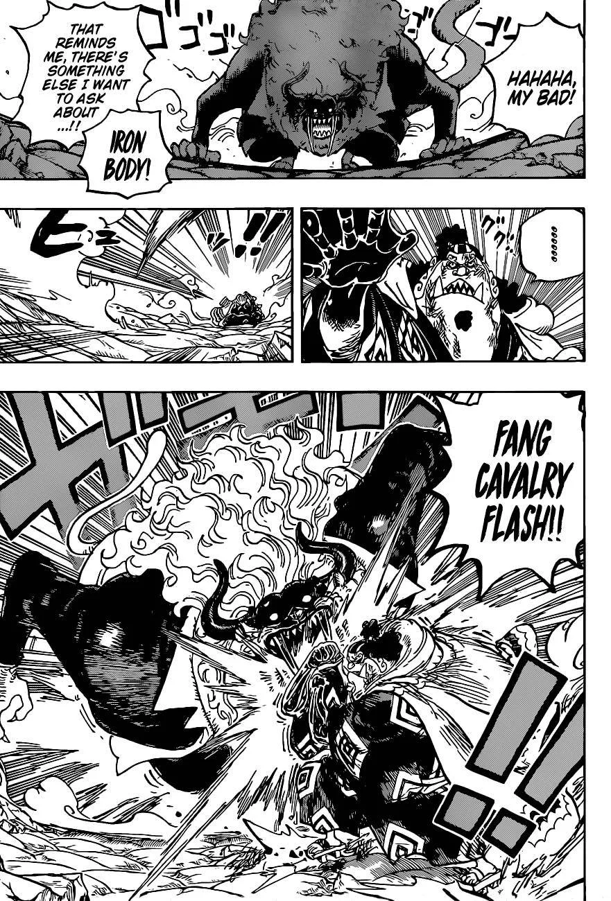 One Piece Chapter 1018 page 10