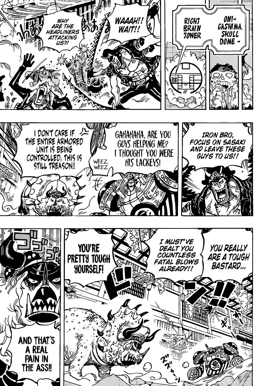 One Piece Chapter 1019 page 3