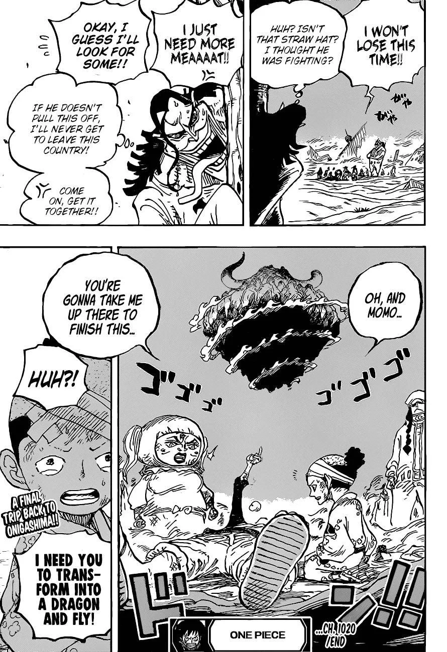 One Piece Chapter 1020 page 18